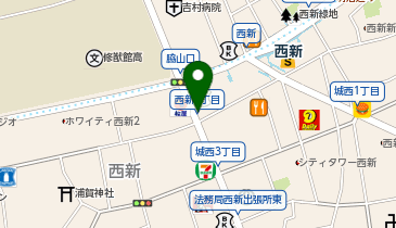 iPhone・iPad(アイフォン アイパッド)・スマホ修理西新の地図画像