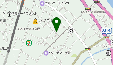 なないろおやつの地図画像