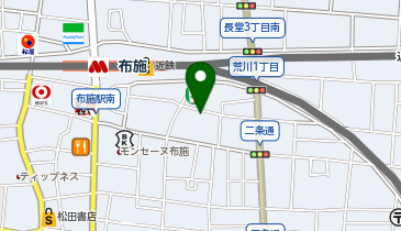 むじんde美 布施駅前店の地図画像