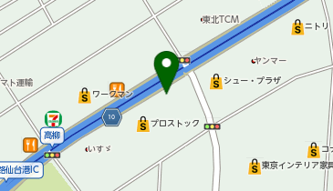 タイヤショップミナトの地図画像