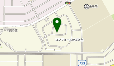 香和書道教室(高の原)の地図画像