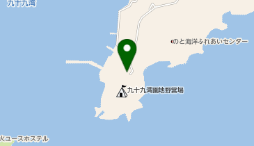 九十九湾園地キャンプ場の地図画像