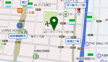 アルモニア大阪の地図画像