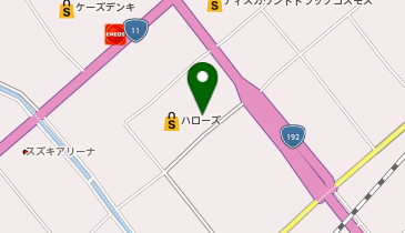 コインランドリー抗菌王 ハローズ川之江店の地図画像