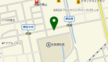 夢咲サロン 本店の地図画像