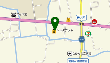 夢咲サロン 南バイ店の地図画像