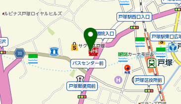 はなまる鍼灸接骨院の地図画像