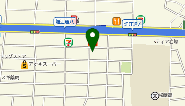 ガーテリア 中村店の地図画像