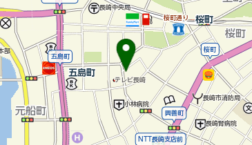 パーソナルトレーニングジム ダイエットパートナー長崎店の地図画像