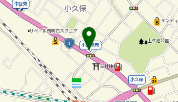 パーソナルトレーニングジム ダイエットパートナー西明石店の地図画像