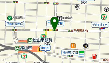 パーソナルトレーニングジム ダイエットパートナー松山市店の地図画像