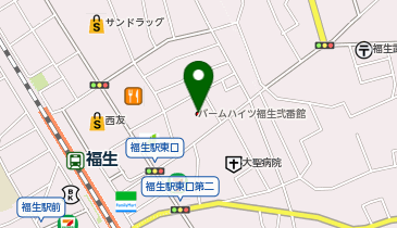 パーソナルトレーニングジム ダイエットパートナー福生店の地図画像