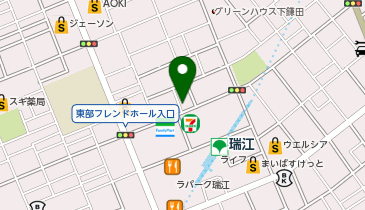 パーソナルトレーニングジム ダイエットパートナー瑞江店の地図画像