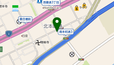 カギのサポート 神戸支社の地図画像