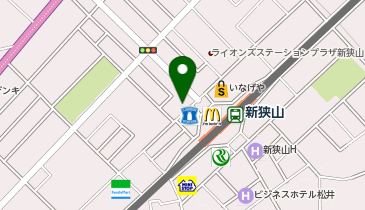 新狭山駅前鍼灸接骨の地図画像