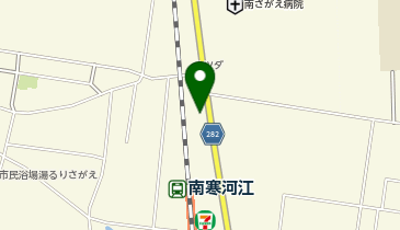 南さがえ接骨院の地図画像