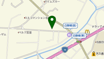 沖縄北部レンタカーYambee!(ヤンビー)の地図画像