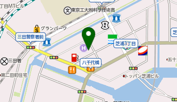 ビーユー 田町芝浦店の地図画像