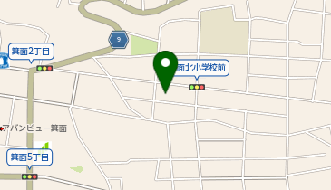 自然治癒大阪ソフト整体院の地図画像