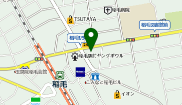 ヘッドミントVIP(ビップ) 稲毛店の地図画像