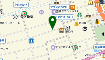 BRING(ブリング) 福岡天神店の地図画像