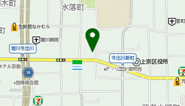 今出川 平川接骨院/針灸治療院の地図画像