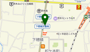 茨木 平川整体院/針灸治療院の地図画像