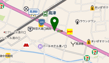 ELEMENT(エレメント) 高津店の地図画像