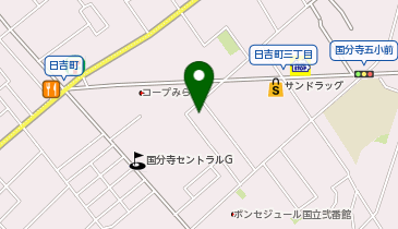 YOSAPARK(ヨサパーク) イヴ 西国分寺本店の地図画像