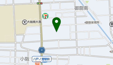 NPO法人日本文化普及協会 八戸ノ里教室の地図画像