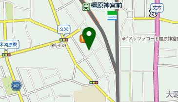 NPO法人日本文化普及協会 橿原教室の地図画像