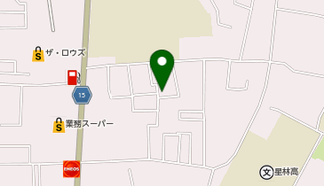 雪心書道教室の地図画像