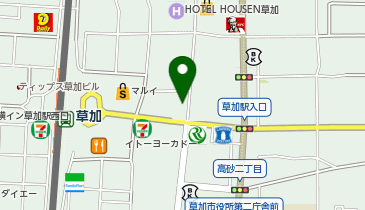 870KITCHENS(ハチナナゼロキッチンズ)の地図画像