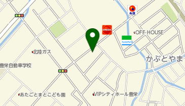コインランドリーせんたくの森 豊栄店の地図画像