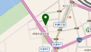 にしきた訪問鍼灸マッサージ院の地図画像