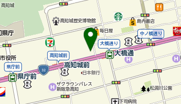 JITAN BODY整体院 高知の地図画像