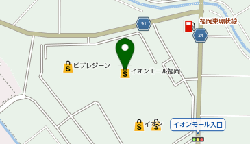 LIB イオンモール福岡店の地図画像