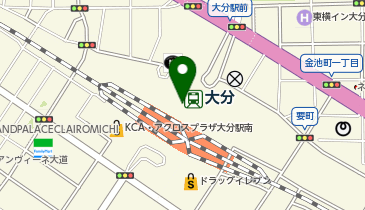LIB アミュプラザおおいた店の地図画像