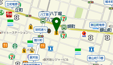 リナシェーレ 広島三越店の地図画像
