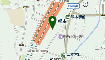 フォルムアイ&times;リッシュ アミュプラザくまもと店の地図画像