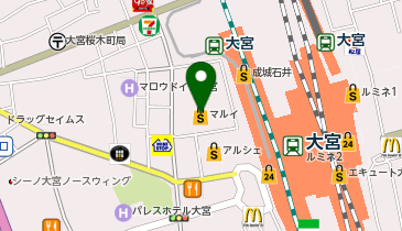 お直しラボ イオンスタイル大宮西口駅前店の地図画像