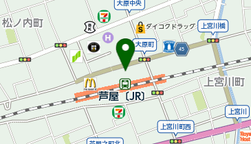 リフォームカウンター 大丸芦屋店の地図画像