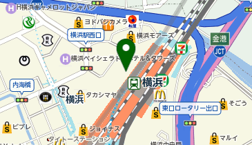 フォルムアイ ニュウマン横浜店の地図画像