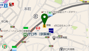 リフォームブティック 京阪百貨店守口店の地図画像