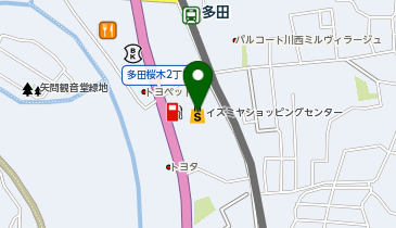 リフォームショップ イズミヤ多田店の地図画像