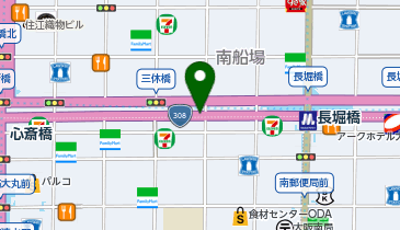 フォルムアイ クリスタ長堀店の地図画像
