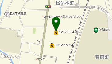 リフォームブティック イオンモール茨木店の地図画像