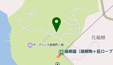 箱根芦ノ湖セグウェイツアーの地図画像