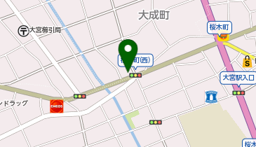 GOLFERS24(ゴルファーズ トゥエンティフォ) 大宮店の地図画像