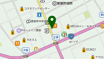 恵那自然整体 翔の地図画像